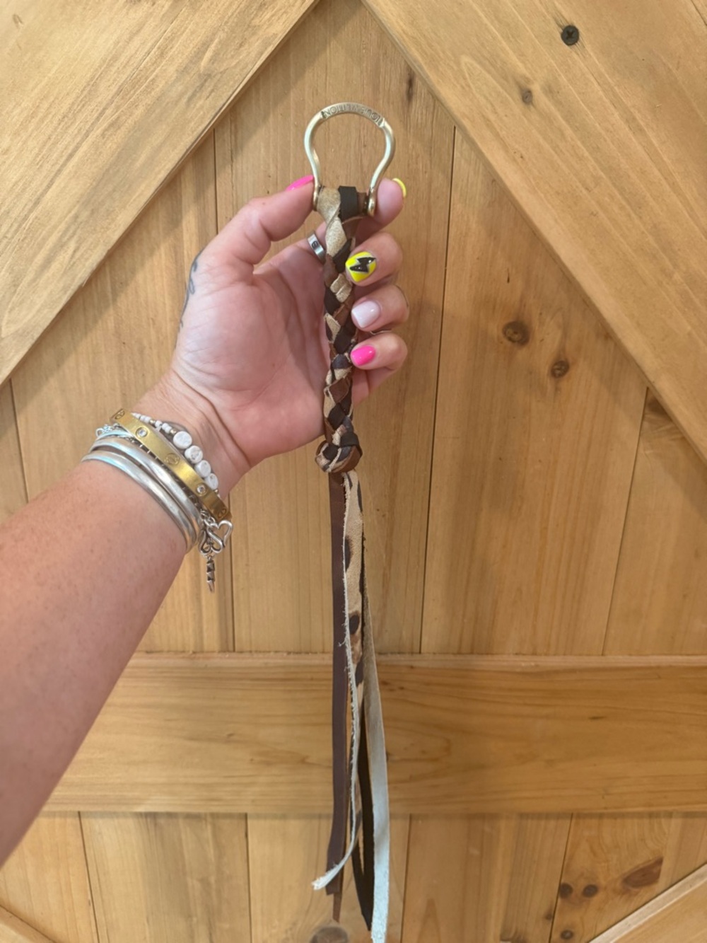 Keychain made with LV St. Cloud pendant